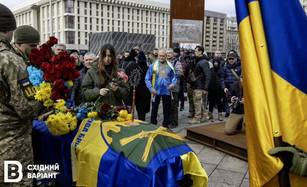У Києві попрощалися із фотографом, оператором і військовим Русланом Ганущаком