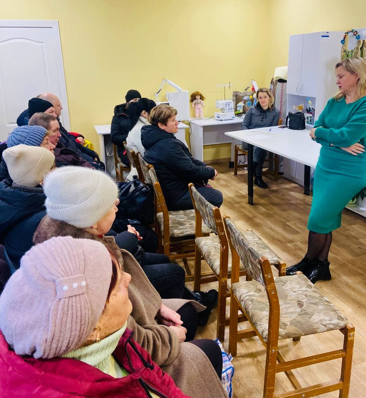 У Синельниковому ВПО зустрілися з начальницею служби у справах дітей Попаснянської громади