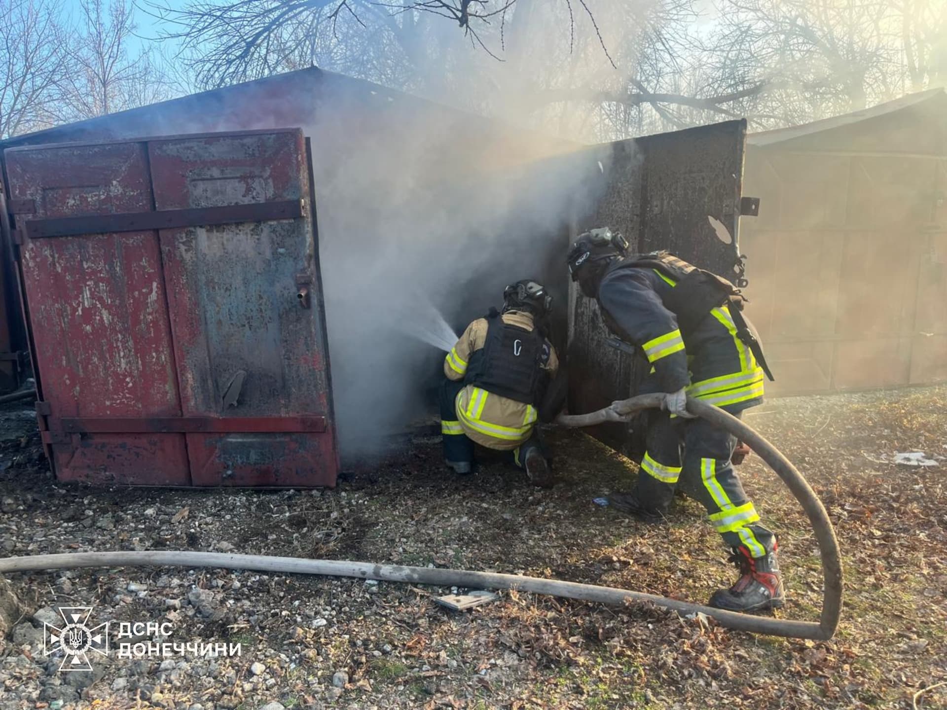 Учора у Костянтинівці рятувальники ліквідували пожежу, яка виникла внаслідок обстрілу