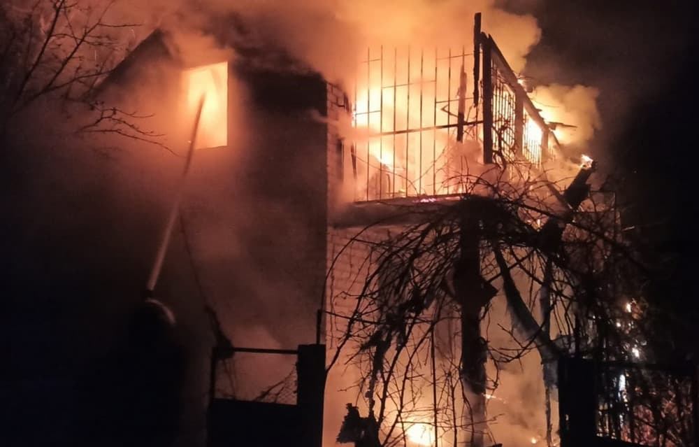 В Лимані ліквідували дві пожежі, спричинені обстрілами