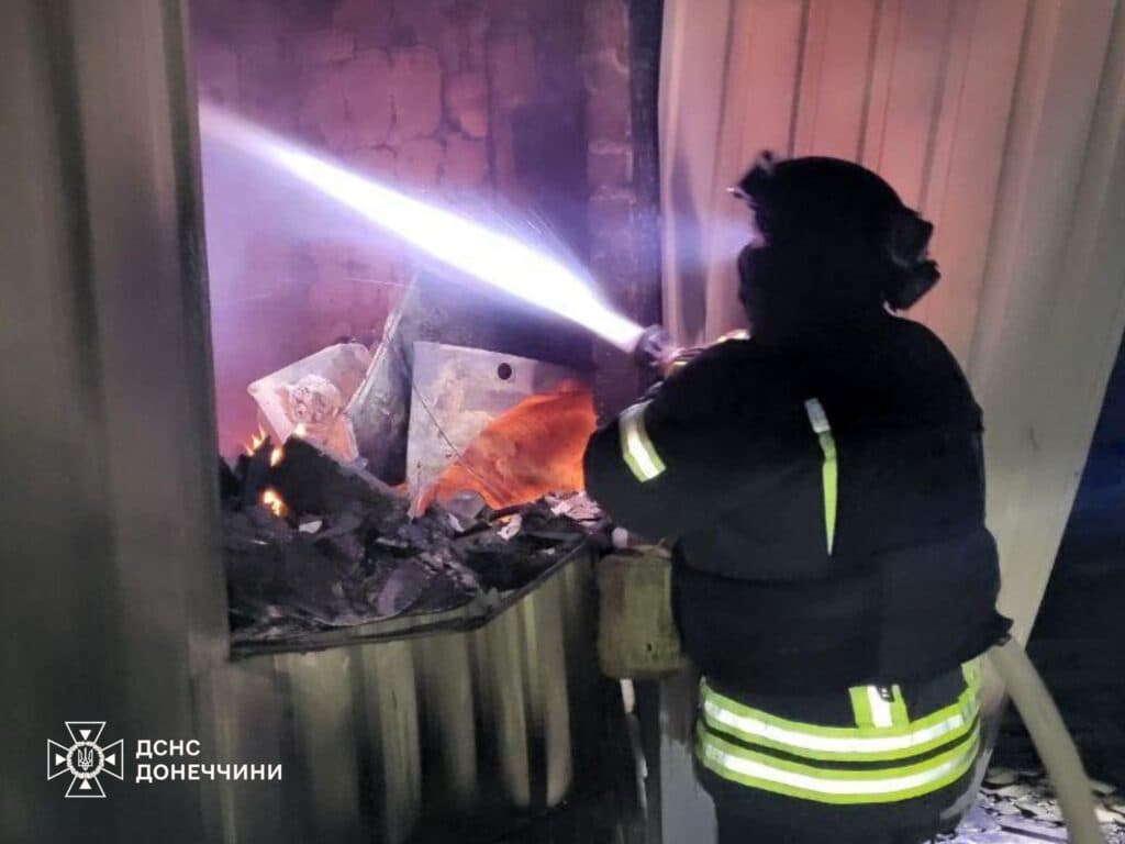 В Лимані ліквідували дві пожежі, спричинені обстрілами