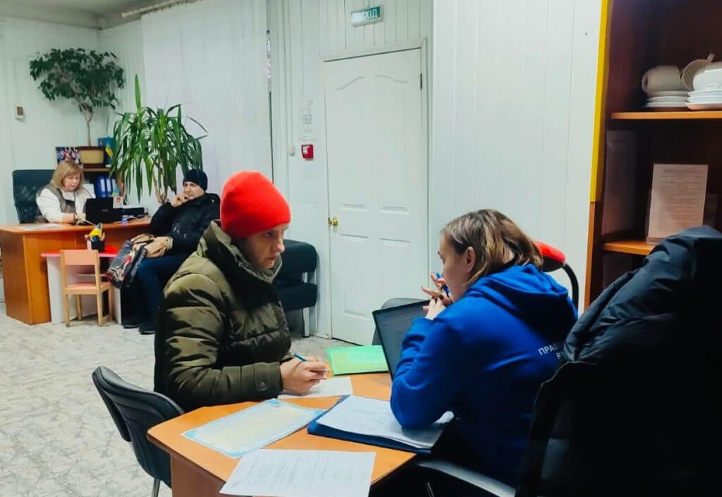 В хабі Ми – Донеччина відбулись виїзні прийоми юристів та фахівців з працевлаштування