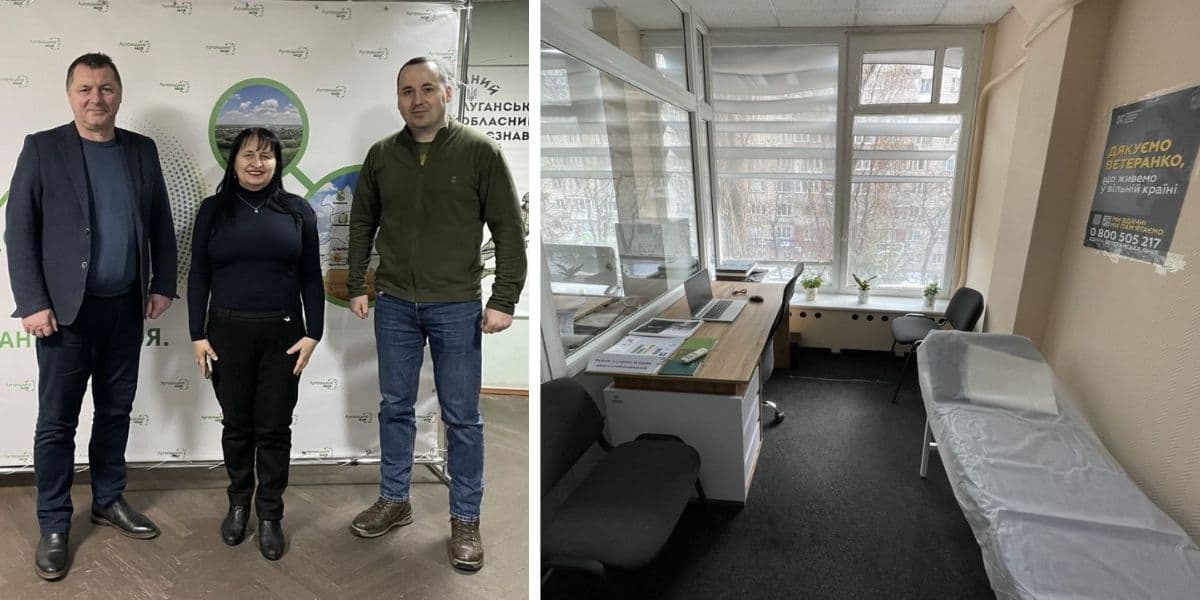 Безгинська перевірила хаб Старобільської РДА у Києві