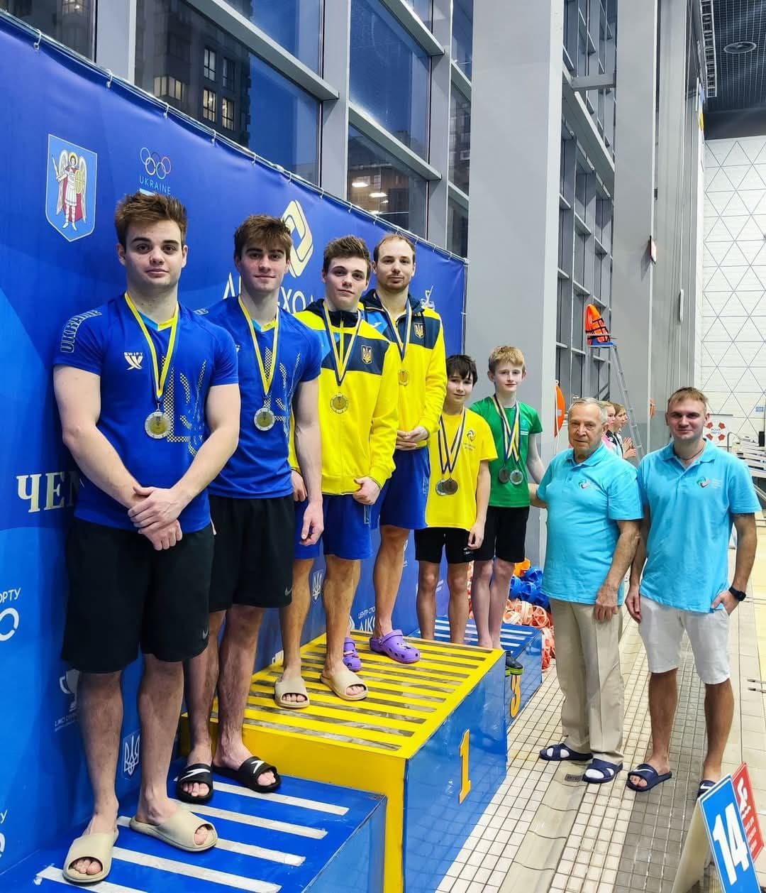 Чотири медалі вибороли луганчани на кубку України зі стрибків у воду