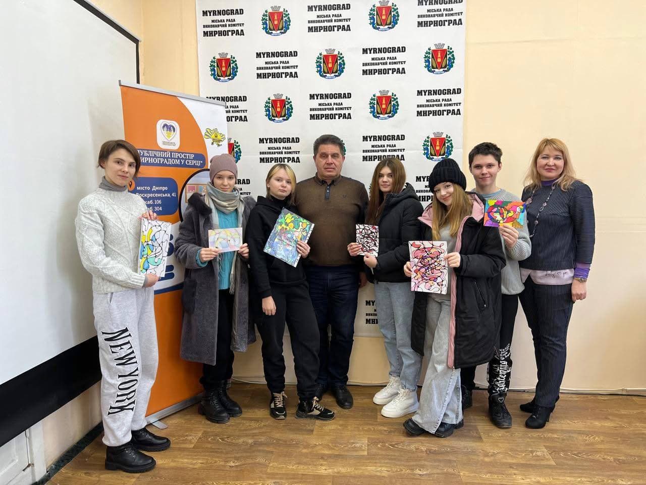 Мирноградська артмайстерня натхнення відбулася у Дніпрі