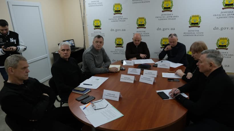 На Донеччині обговорили, що мають зробити громади в умовах можливого блекауту