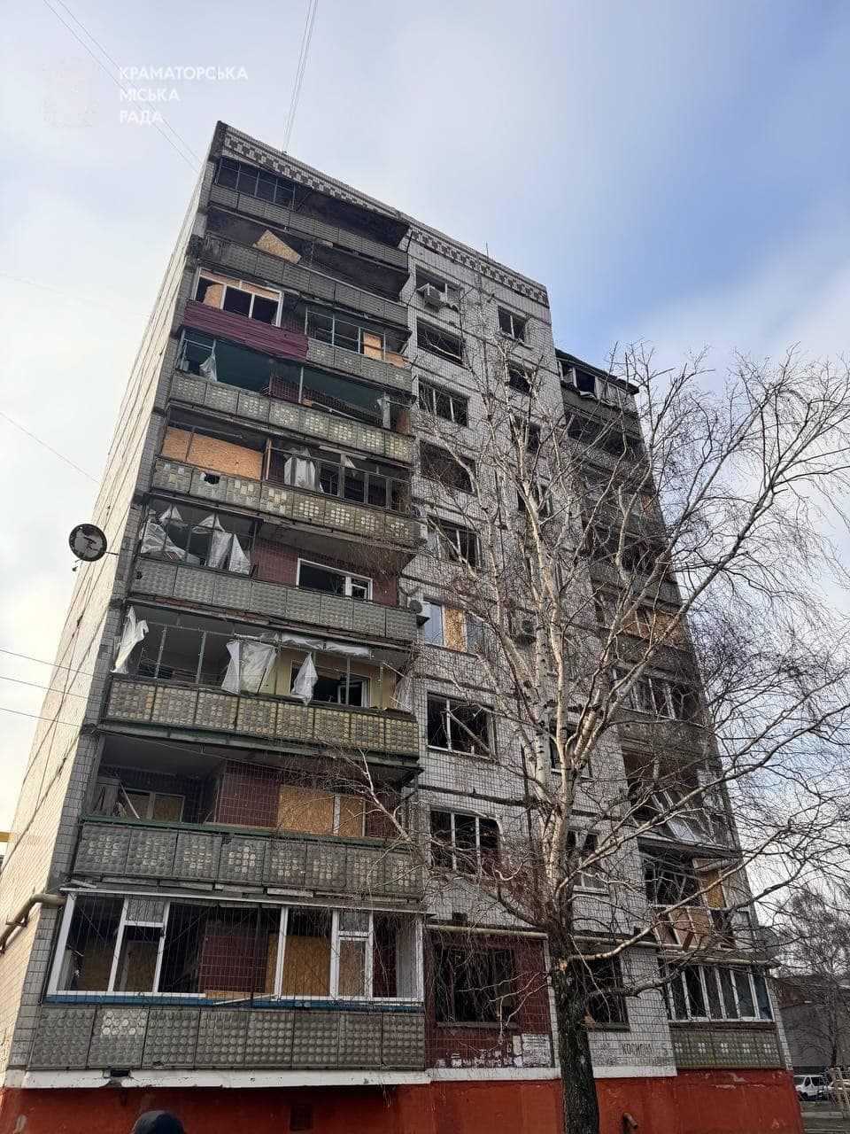 Обстріл Краматорська 9 лютого