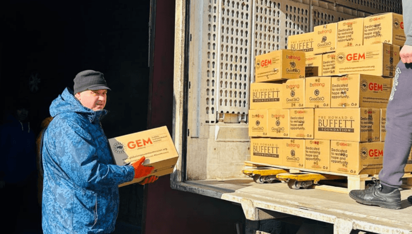 Переселенці з Лугащини можуть отримати гуманітарну допомогу в Самарі