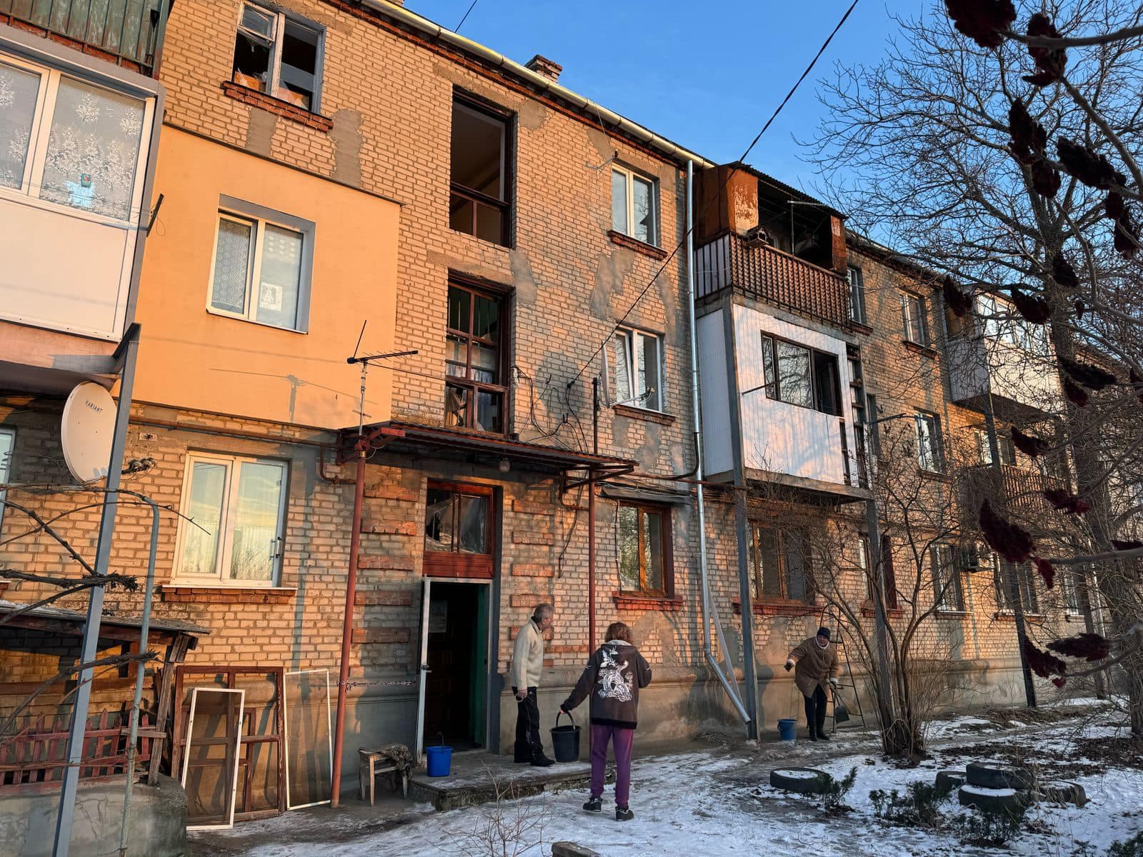 Під російський обстріл потрапив Слов'янськ