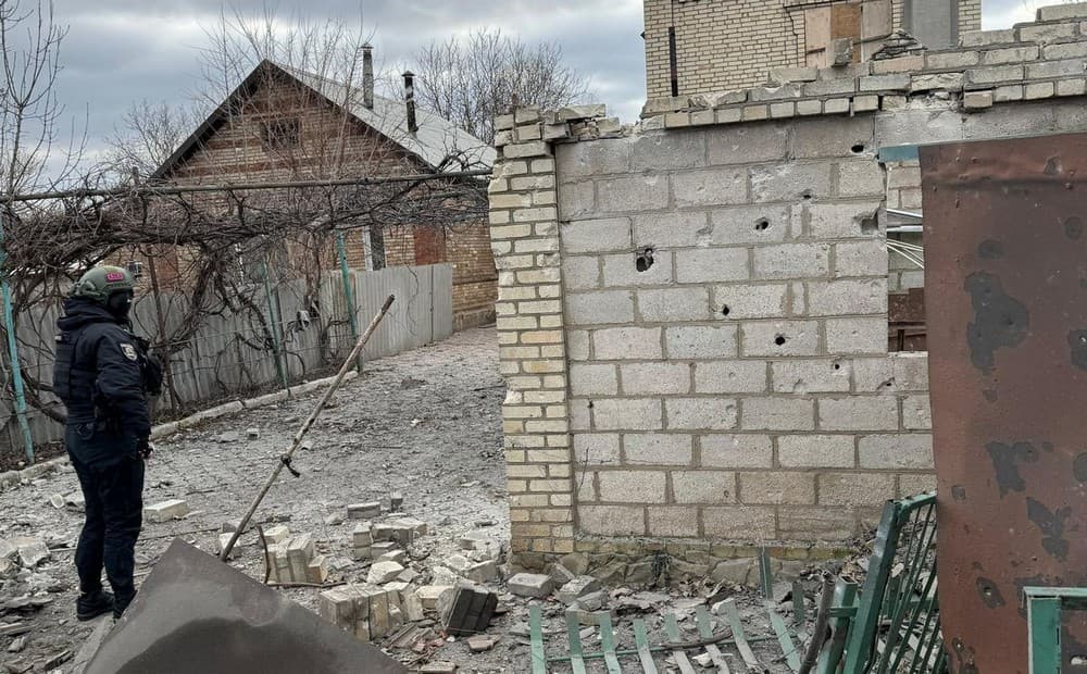 Поліція зафіксувала 3 217 російських ударів по лінії фронту та житловому сектору на Донеччині