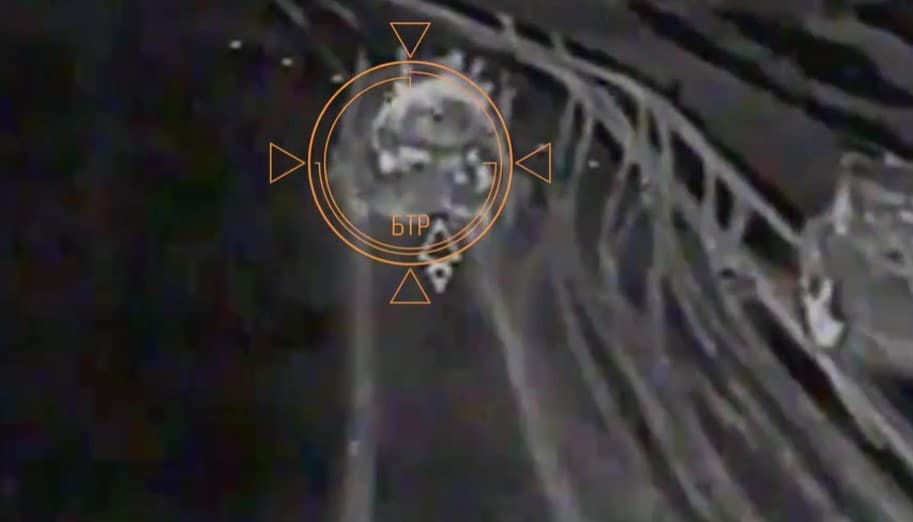 Полк «Ахіллес» знищив один ворожий БТР та уразив ще чотири