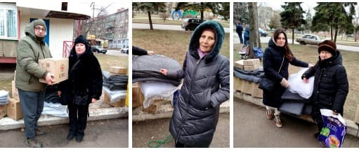 Продуктові та спільні набори від МКЧХ отримали у Дружківці переселенці з Торецька