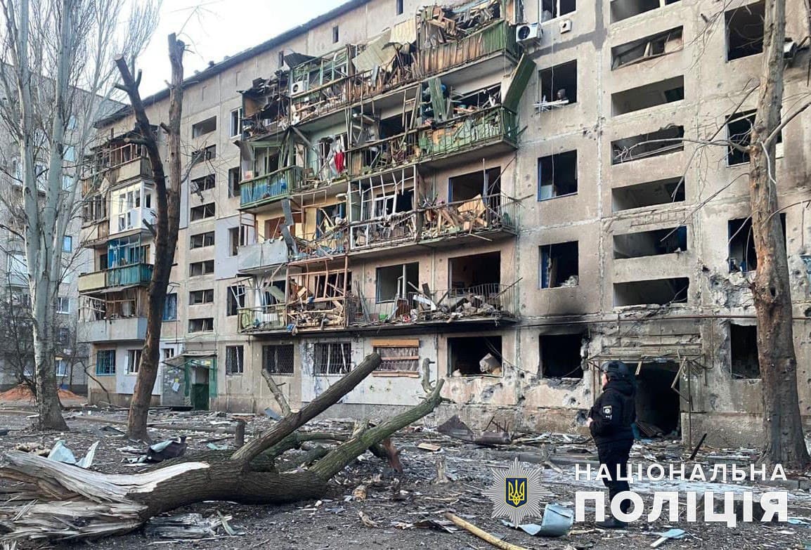 Протягом доби війська рф завдали 3403 удари по Донеччині