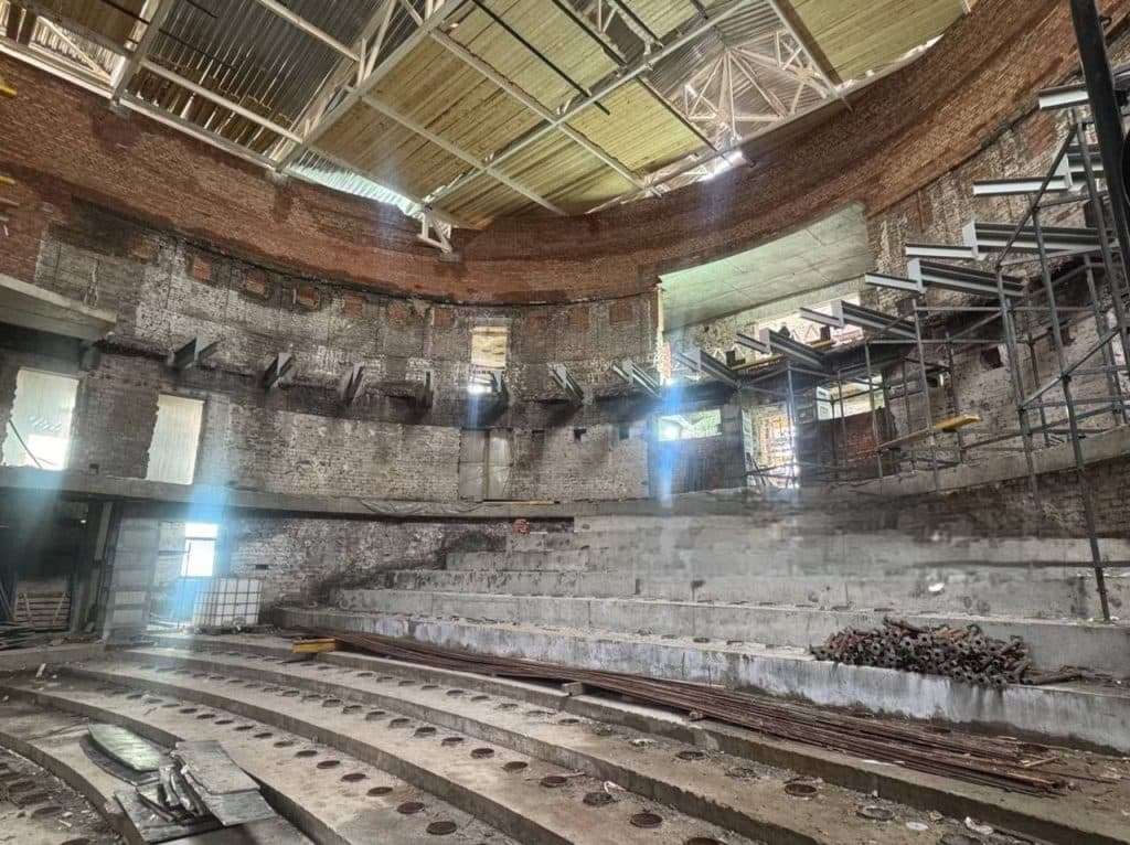 Росіяни планують до кінця року збудувати драмтеатр у Маріуполі