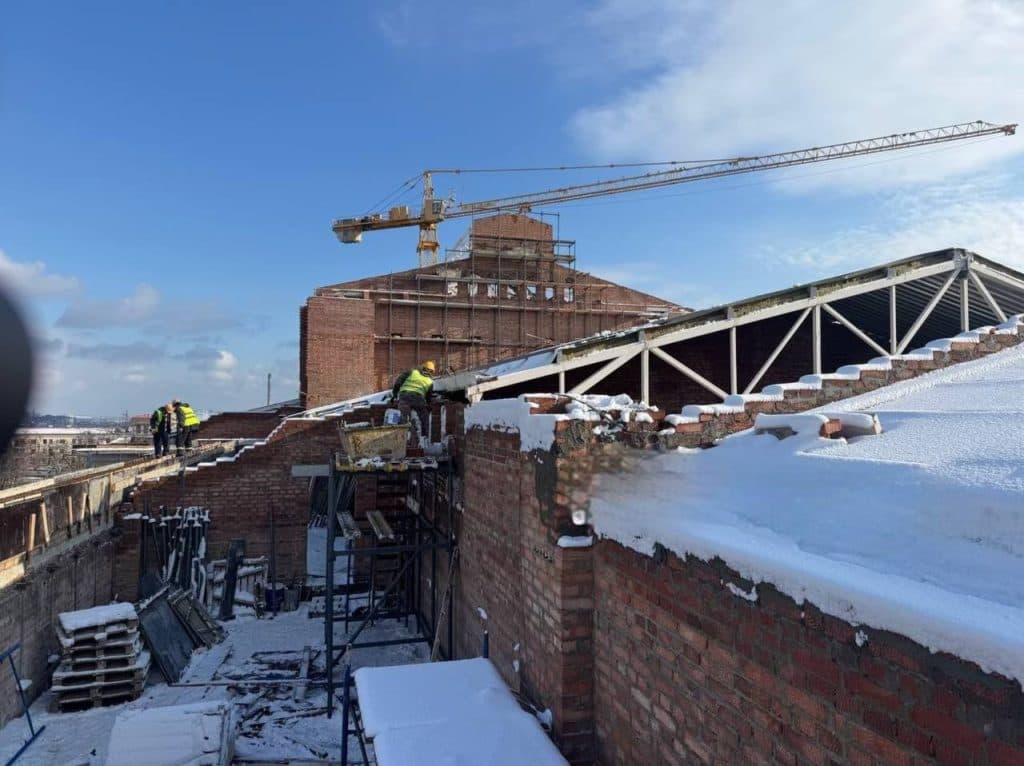 Росіяни планують до кінця року збудувати драмтеатр у Маріуполі