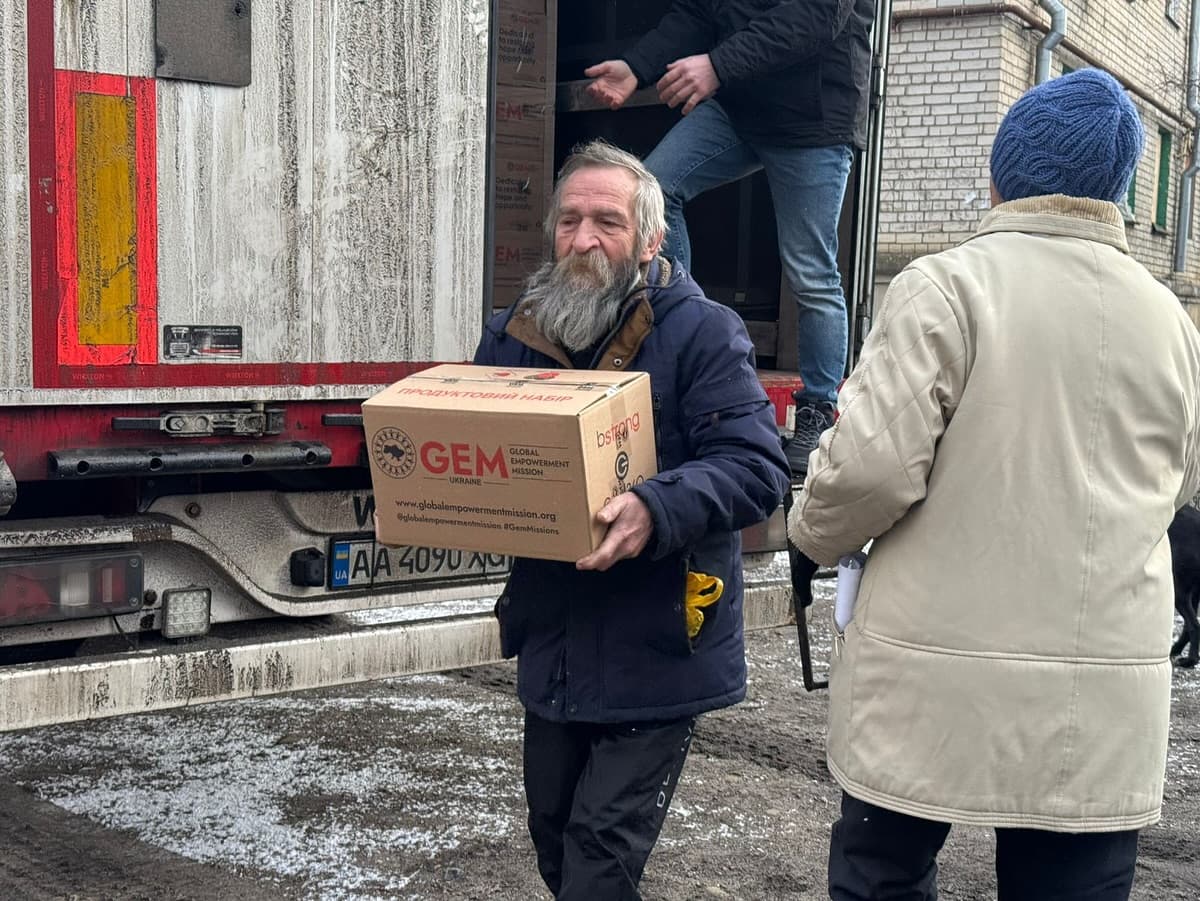 Сімейні набори від GEM та HGBF отримали жителі чотирьох населених пунктів Краматорщини