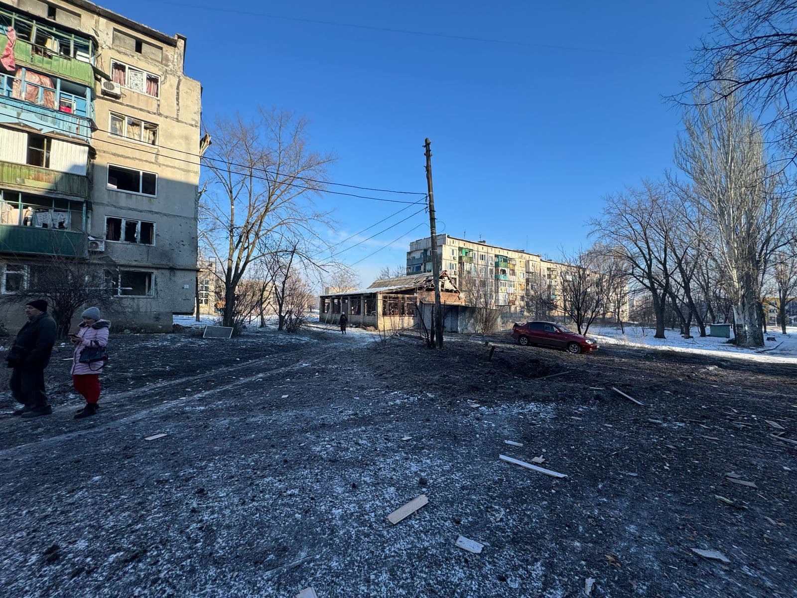 Сьогодні росіяни обстрілювали Костянтинівку