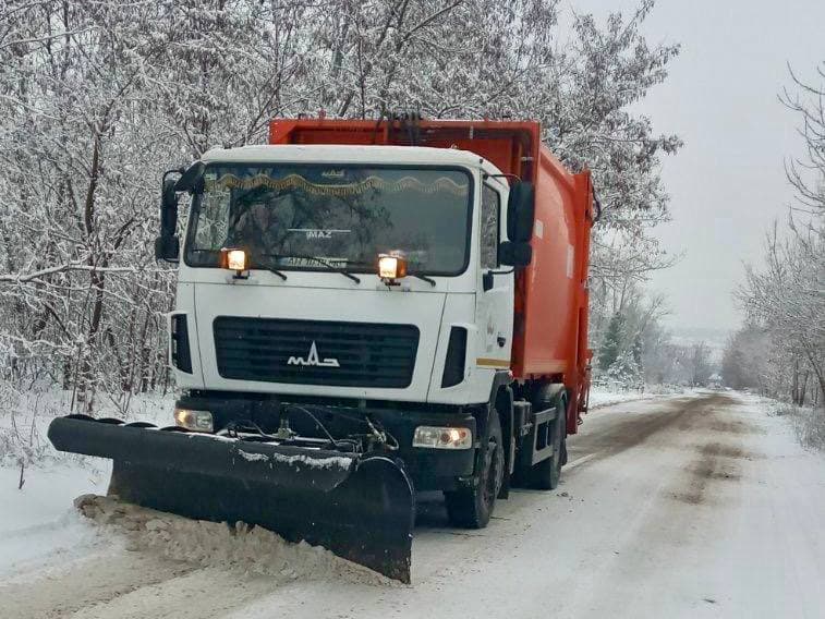 У Краматорську долають наслідки снігопаду