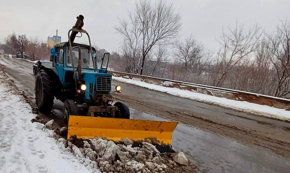 У Краматорську долають наслідки снігопаду