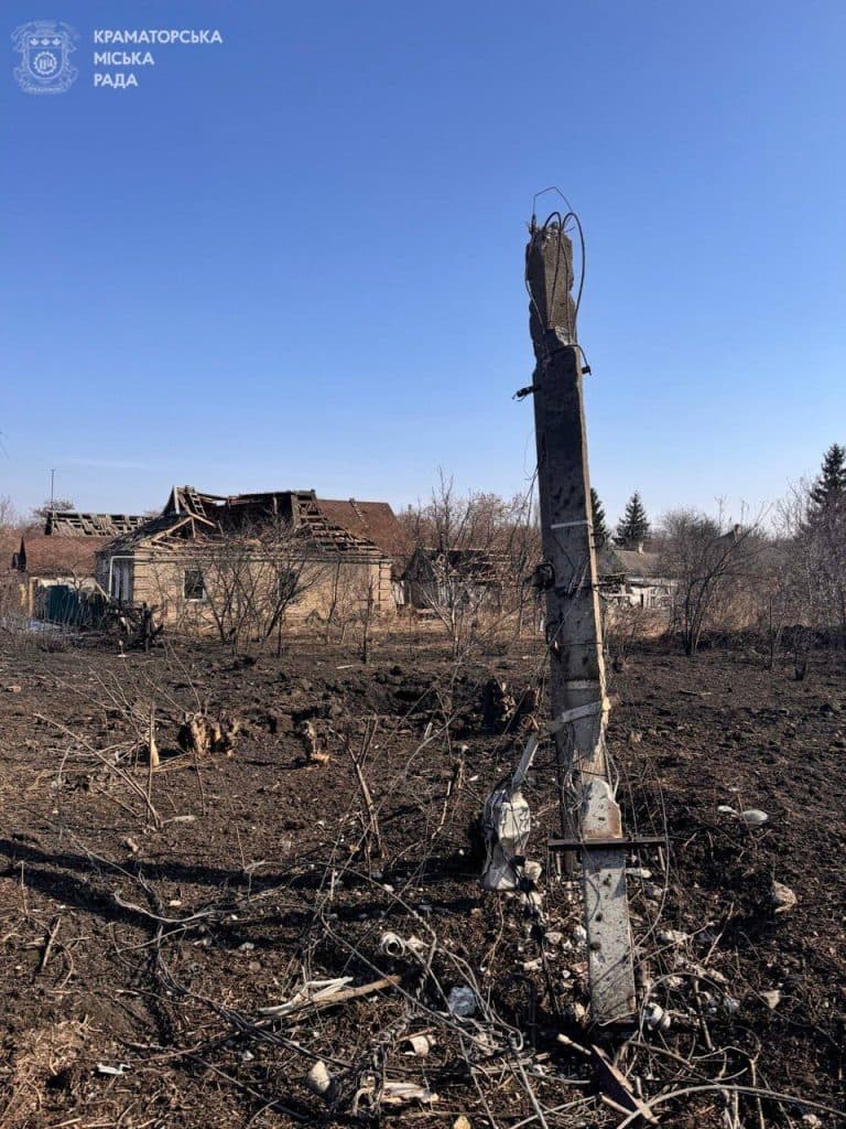 У Краматорську обстрілом пошкоджено понад 20 житлових будинків