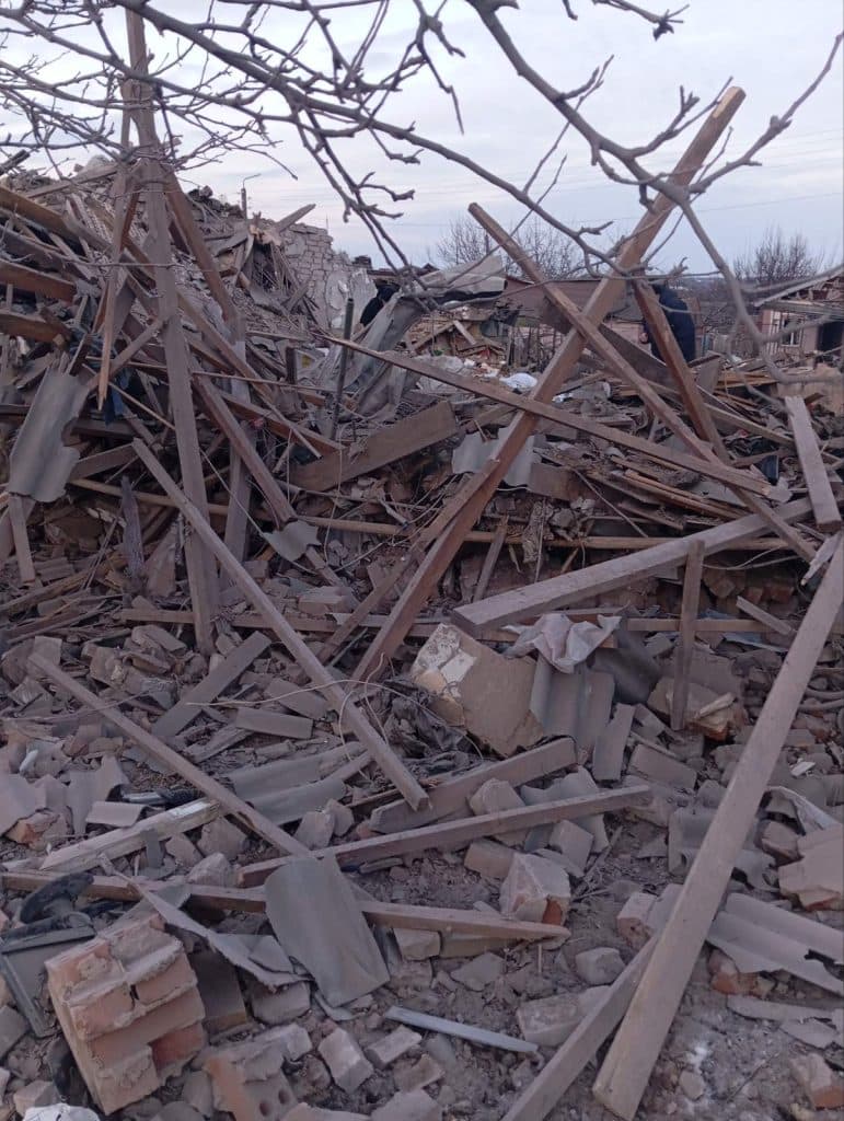 В Николаевке Донецкой области возобновили газовые сети после российского обстрела