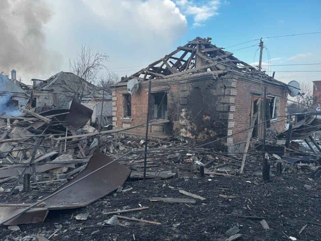 Унаслідок російських ударів по півночі Донеччини одна людина загинула та 9 поранено