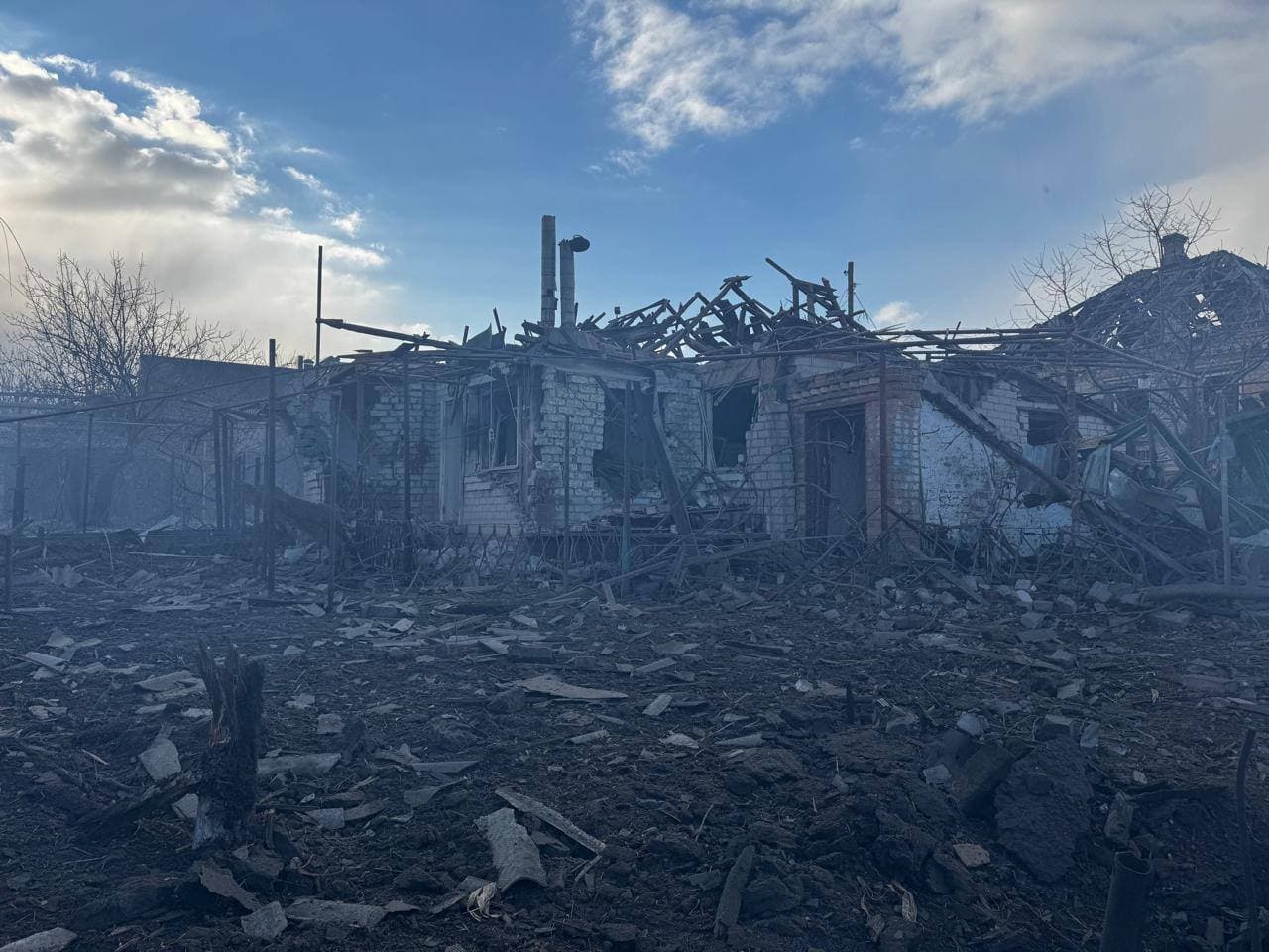 Унаслідок російських ударів по півночі Донеччини одна людина загинула та 9 поранено