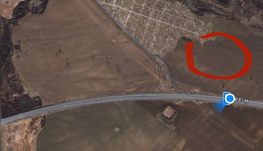 В Донецьку з'явився новий цвинтар для поховання військових окупантів