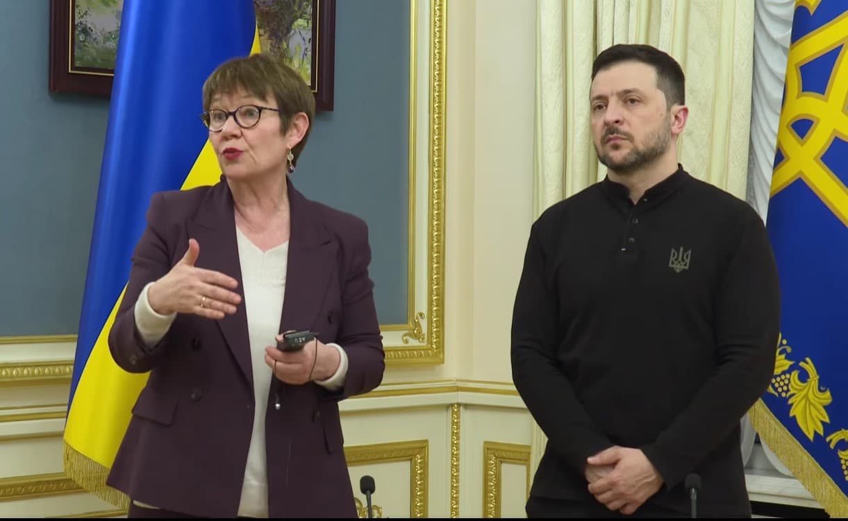 Володимир Зеленський зустрівся з президенткою Європейського банку реконструкції та розвитку Оділь Рено-Бассо