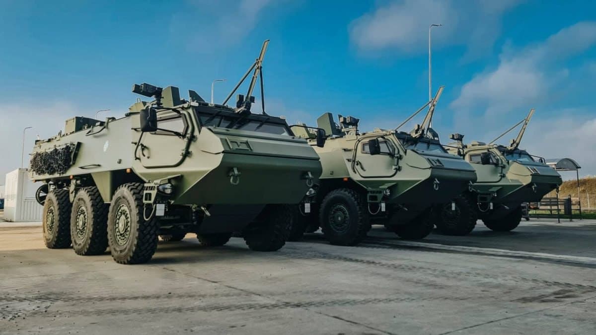 бронетранспортери Patria 6×6