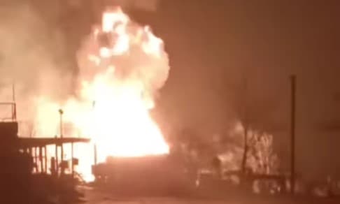 горить газ у костянтинівці