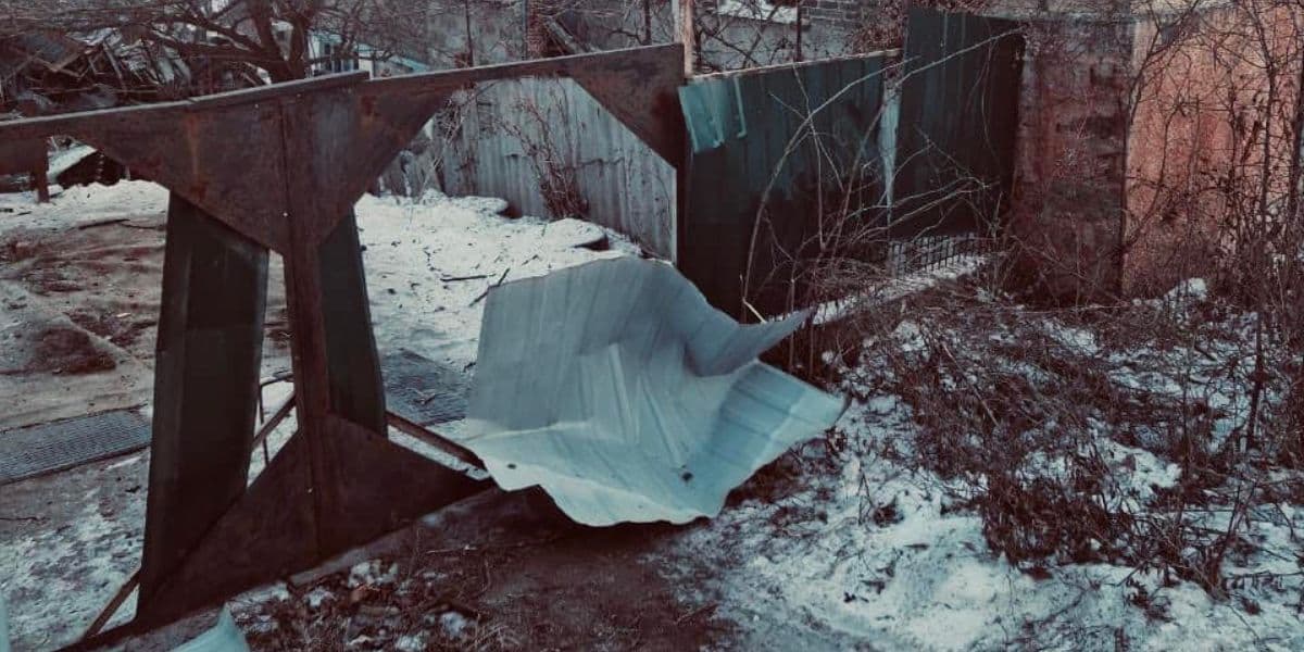 краматорськ, обстріляний будинок 2