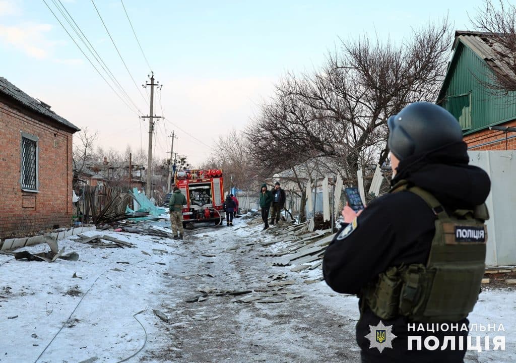 россияне обстреляли Славянск