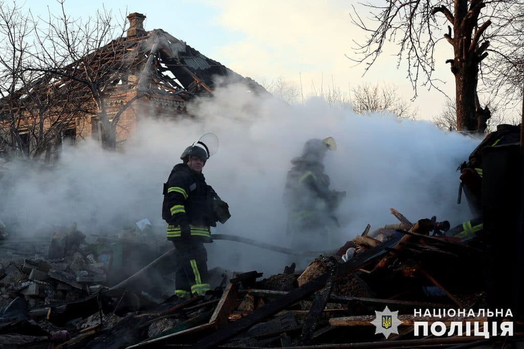 россияне обстреляли Славянск