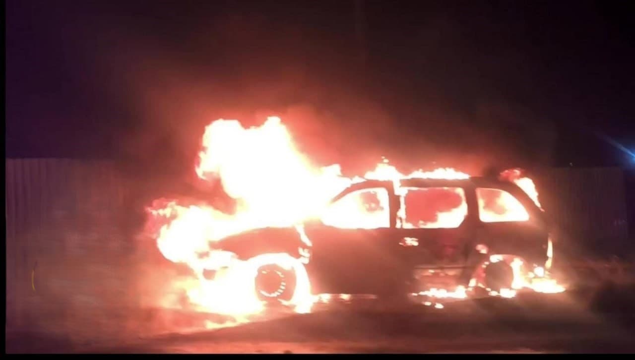 Атеш спалив автівку прямо у розташуванні російських військових в окупованому Донецьку
