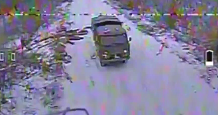 Бойова робота операторів ударних дронів бригади «Помста» на Донеччині