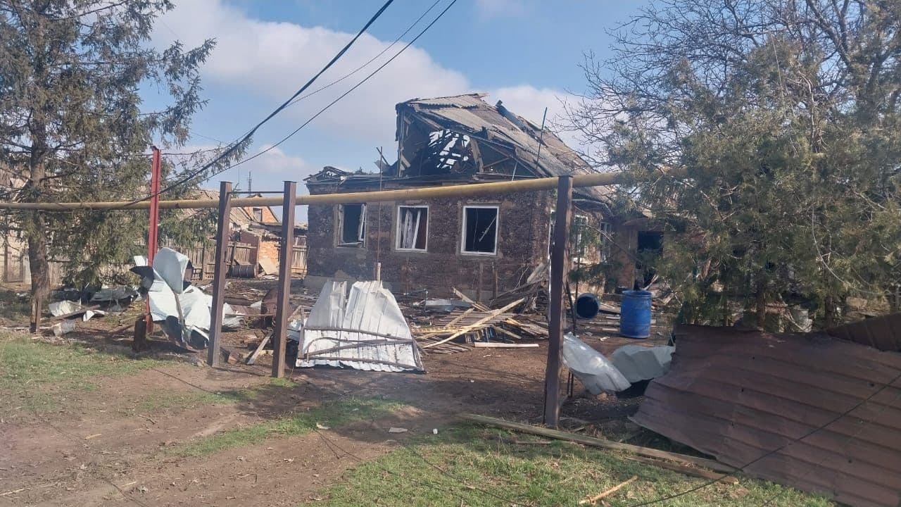 Дві керовані авіабомби скинули росіяни на Костянтинівську громаду