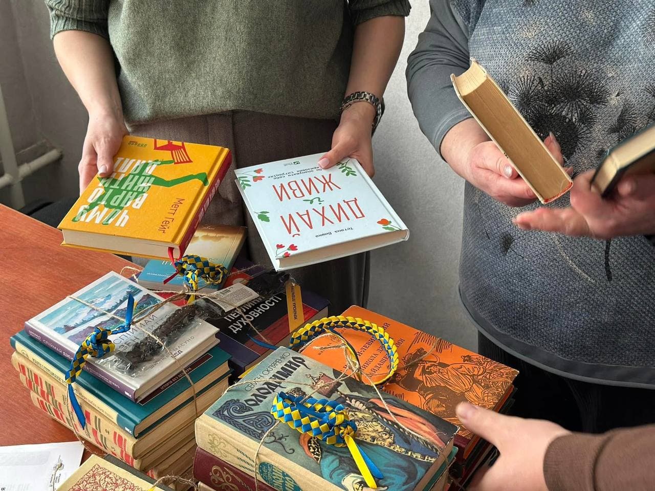 Книжки у подарунок отримав Простір турботи про ветерана у Краматорську