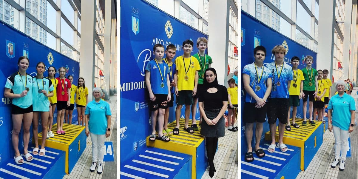 Луганські стрибуни у воду вибороли 3 золоті нагороди на кубку України
