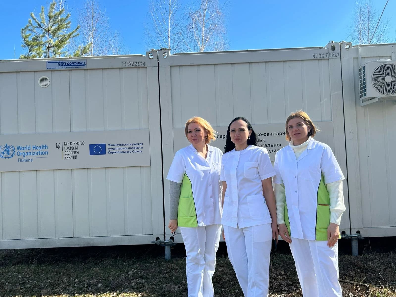 Модульний медпункт Торецької громади продовжує свою роботу на Житомирщині