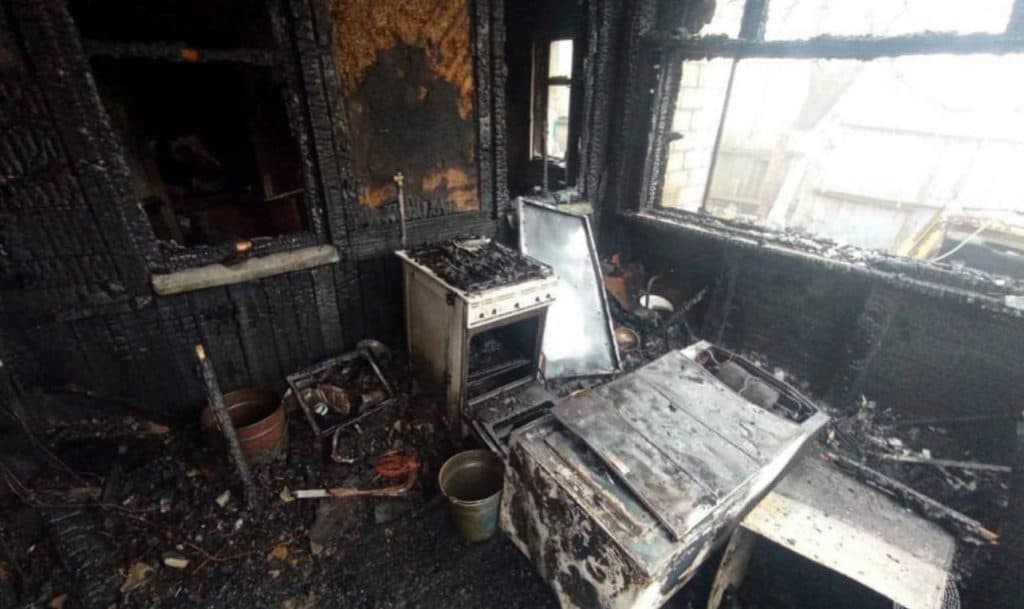 На окупованій Донеччині за ніч на пожежах загинуло три людини