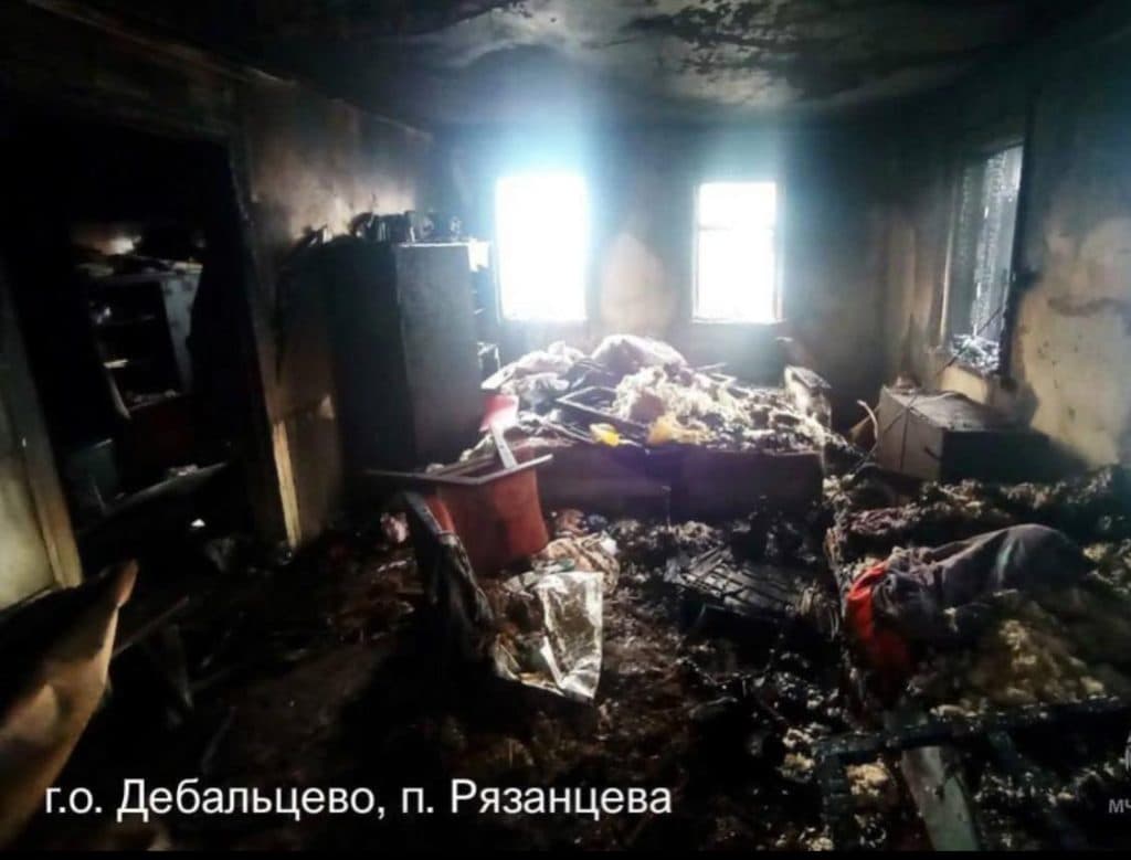 На окупованій Донеччині за ніч на пожежах загинуло три людини4