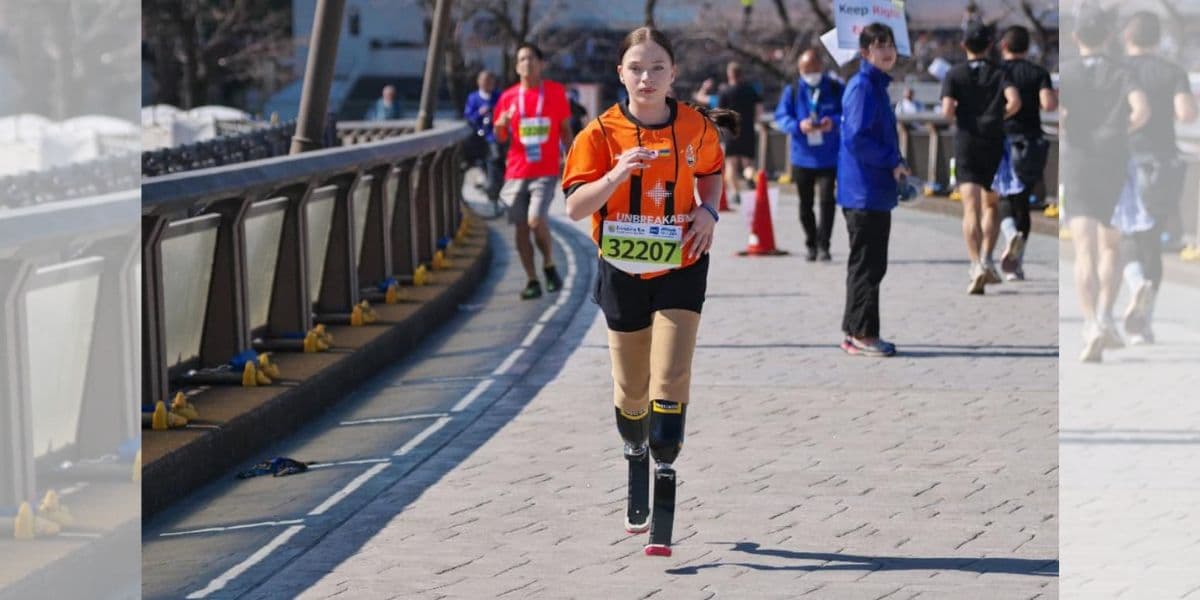 Незламна Яна Степаненко здолала 5 км на Токійському марафоні 1