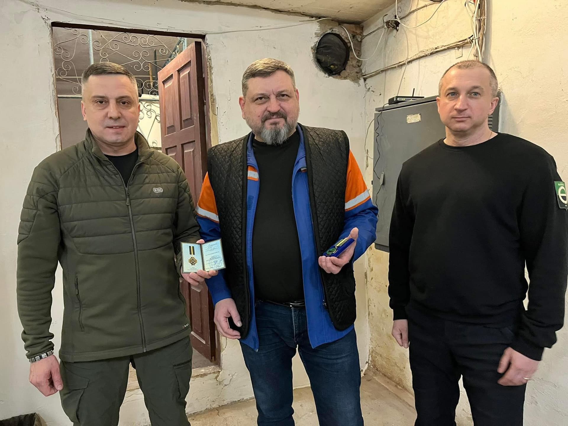 Очільника костянтинівського міськгазу нагородили медаллю За оборону міста-фортеці Бахмут