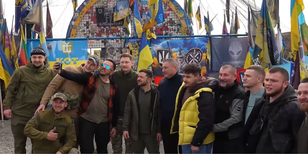 Президент Зеленський прибув на Донеччину