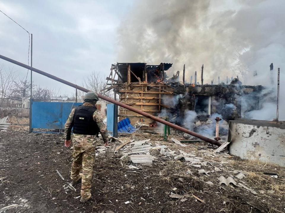 Протягом доби росіяни 41 раз обстріляли населені пункти Донеччини