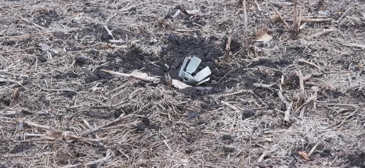 У Добропіллі знайшли два кумулятивні осколкові бойові елементи