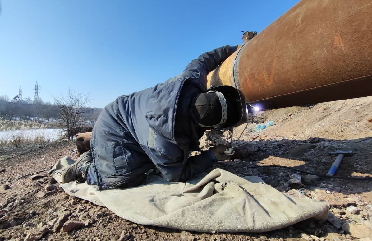 У Костянтинівці остаточно ліквідували на газових мережах наслідки російського обстрілу 18 лютого