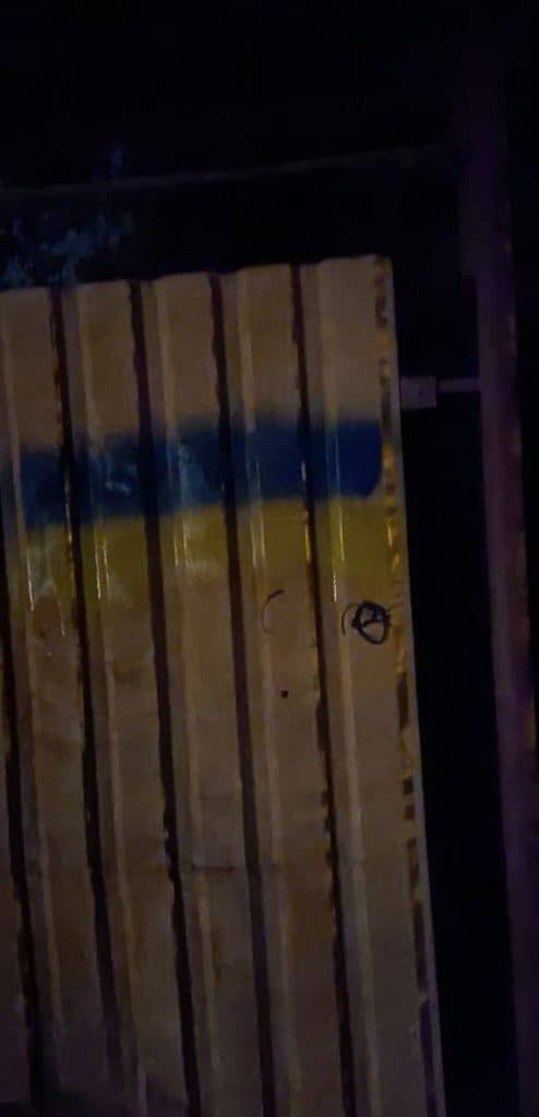 Украинские граффити появились в оккупированных россиянами Донецке и Кипучем