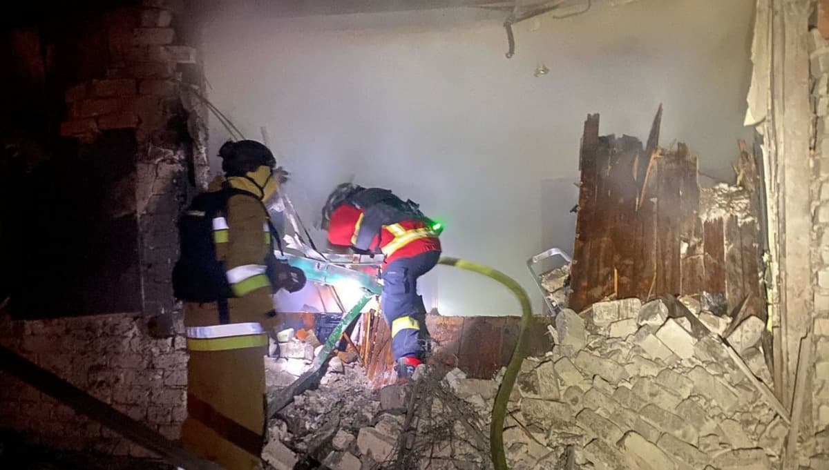 У Костянтинівці російський обстріл спричинив пожежуУ Костянтинівці російський обстріл спричинив пожежу